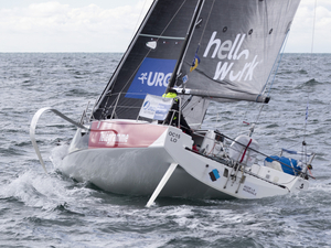 Au large de la Grande Basse de Portsall, les Figaro Bénéteau 3 affolent les compteurs!