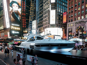 Azimut Yachts envahit Times Square ! 