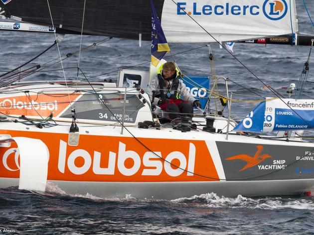 Fabien Delahaye (LOUBSOL) vient conclure le top 10 de cette seconde étape. Nautisme Article