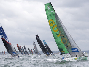 Solitaire URGO Le Figaro : il va falloir négocier le DST des Casquets...