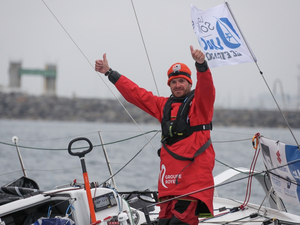 Solitaire URGO Le Figaro : Anthony Marchand a franchi la ligne d'arrivée !