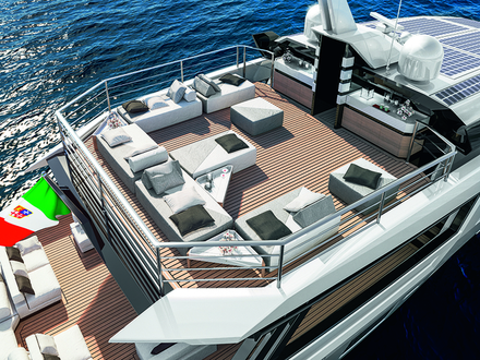 Le concept du Sherpa XL s'articule autour de la disposition des ponts. Nautisme Article