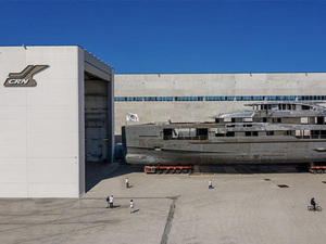 Le nouveau superyacht CRN de 62m prend forme
