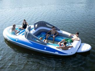 Acheter un yacht gonflable sur Amazon c'est...