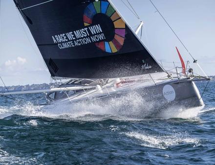 Elle a choisi de naviguer avec le Team Malizia pour traverser l'Atlantique au départ de l'Angleterre et d'utiliser ainsi un mode de transport zéro-émission. Nautisme Article