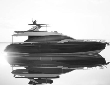 L'Azimut 78, premier yacht de la collection Fly disposant de trois moteurs en IPS. Nautisme Article