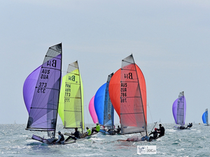 Les courses du championnat du Monde B14 ont débuté aujourd'hui !