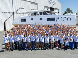 Nautitech fête la sortie de son 100eme Nautitech 46