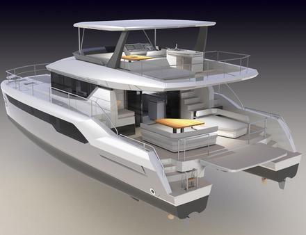 Il faudra attendre le Miami Boat Show en février 2020 pour découvrir le Leopard 53 PC. Nautisme Article