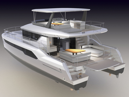 Il faudra attendre le Miami Boat Show en février 2020 pour découvrir le Leopard 53 PC. Nautisme Article