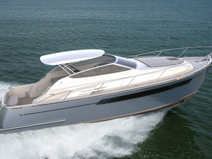 Le Cantieri Estensi America 380 arrive au Yachting de Cannes