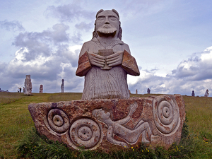 La Vallée des Saints jumelée avec l'île de Pâques