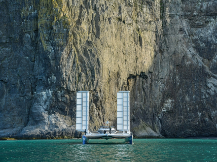 Sur leur chemin, l'équipe a également croisé Bjornoya, l'Ile aux Ours, et ses falaises vertigineuses de plus de 450 mètres de hauteur, refuges pour des dizaines de milliers d'oiseaux, paradis perdu au coeur de la mer de Barents
