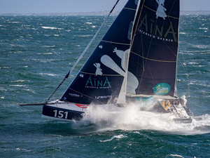 Aymeric Chappellier embarque Pierre Leboucher pour la Transat Jacques Vabre