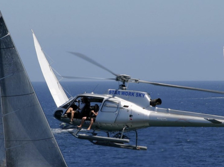 Les visiteurs du salon pourront profiter également de vols panoramiques. Nautisme Article