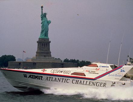 1988 : la fabuleuse aventure de l'Azimut Atlantic Challenger. Nautisme Article