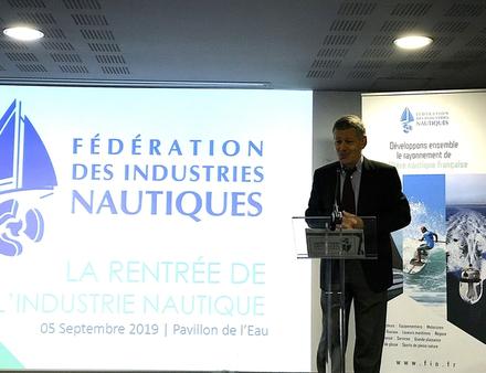 Yves Lyon-Caen, Président de la FIN, a présenté les chiffres de la saison 2018/2019. Nautisme Article