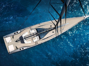 Wally 101, premier voilier du chantier dans l'ère Ferretti