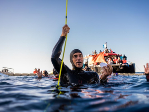 Morgan Bourc'his : « j'ai vraiment dû aller au bout de moi-même pour réaliser cette plongée ! »