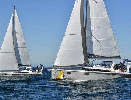 Parmi les nouveautés, l'Ovni 400 du chantier Alubat, à découvrir à flot ponton 3. Nautisme Article