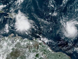 L'ouragan Jerry s'éloigne du nord des Antilles 
