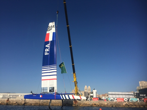 SailGP à Marseille : les équipe japonaise et australienne SailGP plus qu'à quelques marches du trophée.   