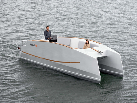 Lors du Grand Pavois de La Rochelle, nous avons pu tester le Bagoù 7.0. Lors du Grand Pavois de La Rochelle, nous avons pu tester le Bagoù 7.0.