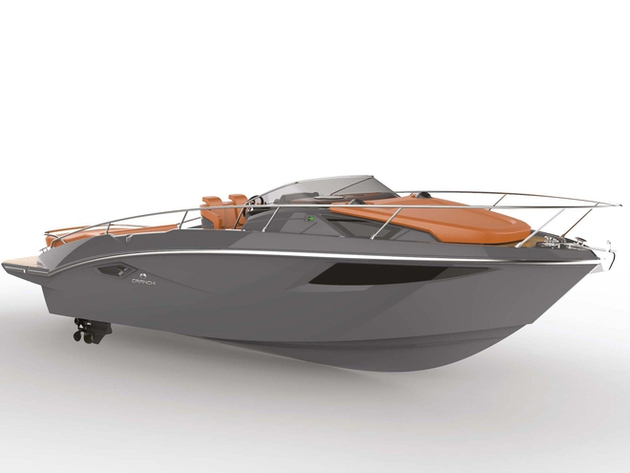 Le nouveau E30 présente des lignes plus douces et de nouveaux détails. Le design est signé Christian Grande. Nautisme Article