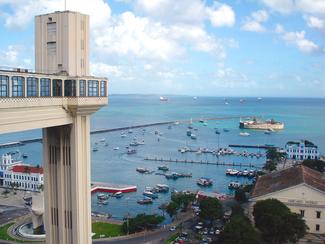 Salvador de Bahia, port d'arrivée de la...