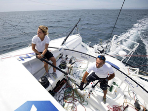 Armel Le Cléac'h «je n'aurai jamais choisi Clarisse » pour la Transat Jacques Vabre