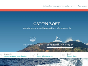 Capt'n Boat, plateforme de mise en relation entre propriétaires et skippers diplômés