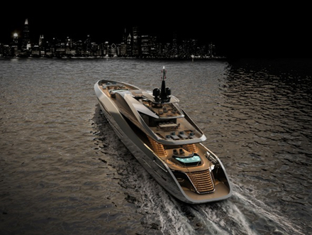 Le design du Super Sport 65 se caractérise par de grands espaces ouverts et comprend six cabines pouvant accueillir douze personnes. Nautisme Article
