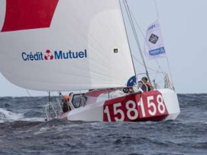 Transat Jacques Vabre : le 1er Class40, Crédit Mutuel, attendu dans la nuit 