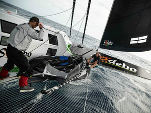 Brest Atlantiques : Sodebo Ultim 3 a pris les commandes de la course