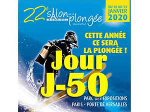 Ouverture du Salon de la Plongée le 10 janvier 2020