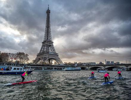 En vedette pour cette 59e édition, la Nautic Paddle le 8 décembre, une course de SUP (Stand Up Paddle) qui traverse Paris. Nautisme Article
