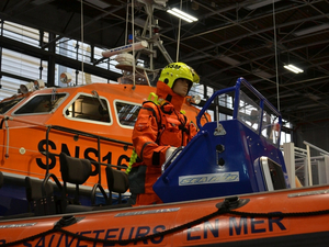 Remise du prix du Citoyen de la Mer par la SNSM au Nautic de Paris