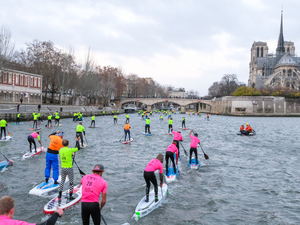 J-11 avant l'ouverture du Salon Nautique International de Paris !