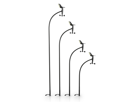 Le WS 700 est monté sur un espar qui l'élève de 0,80 m à 1,80 m au-dessus des perturbations du plan de voilure et fournit ainsi des données angle et vitesse du vent d'une grande précision.