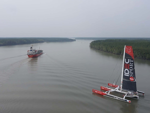 IDEC SPORT ASIAN TOUR : Francis Joyon paré pour l'acte 3 vers la Chine