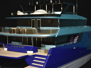 Nouvel Amasea 84 : un extérieur repensé pour ce catamaran de luxe