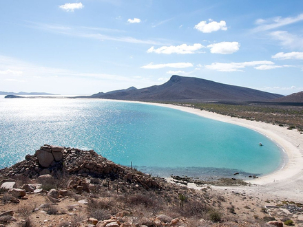 Los Islotes et l'île Espiritu Santo (ci-dessus) sont classées réserves naturelles de biosphère par l'Unesco.