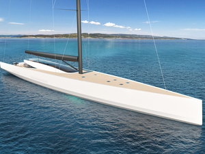 Un nouveau concept de superyacht à voile signé Philippe Briand