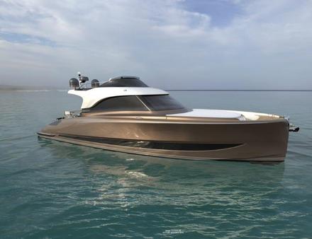 Design à la fois moderne et vintage, pour la déclinaison Fly du Solaris 48. Nautisme Article