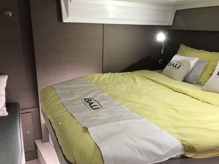 Chaque cabine du Bali dispose d'une salle de bain avec accès direct. Nautisme Article