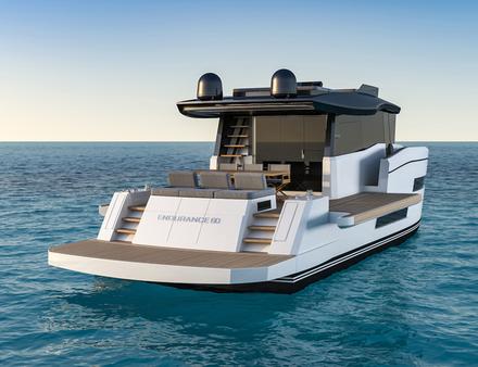 Le futur Pardo 60 Endurance disposera d'ouvertures latérales pour élargir le cockpit arrière au mouillage. Nautisme Article