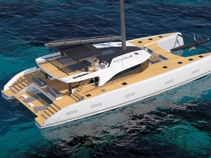 SW 90, un catamaran sud-africain signé Berret Racoupeau