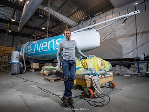 Vendée Globe : des améliorations sur le monocoque de Thomas Ruyant 