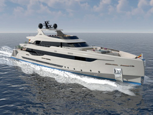 Après 2 ans de construction le LEL Rossinavi de 50m est révélé