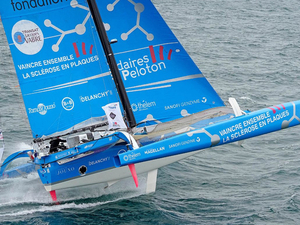 En 2020, Thibaut Vauchel-Camus s'attaque à la Transat Québec Saint-Malo 